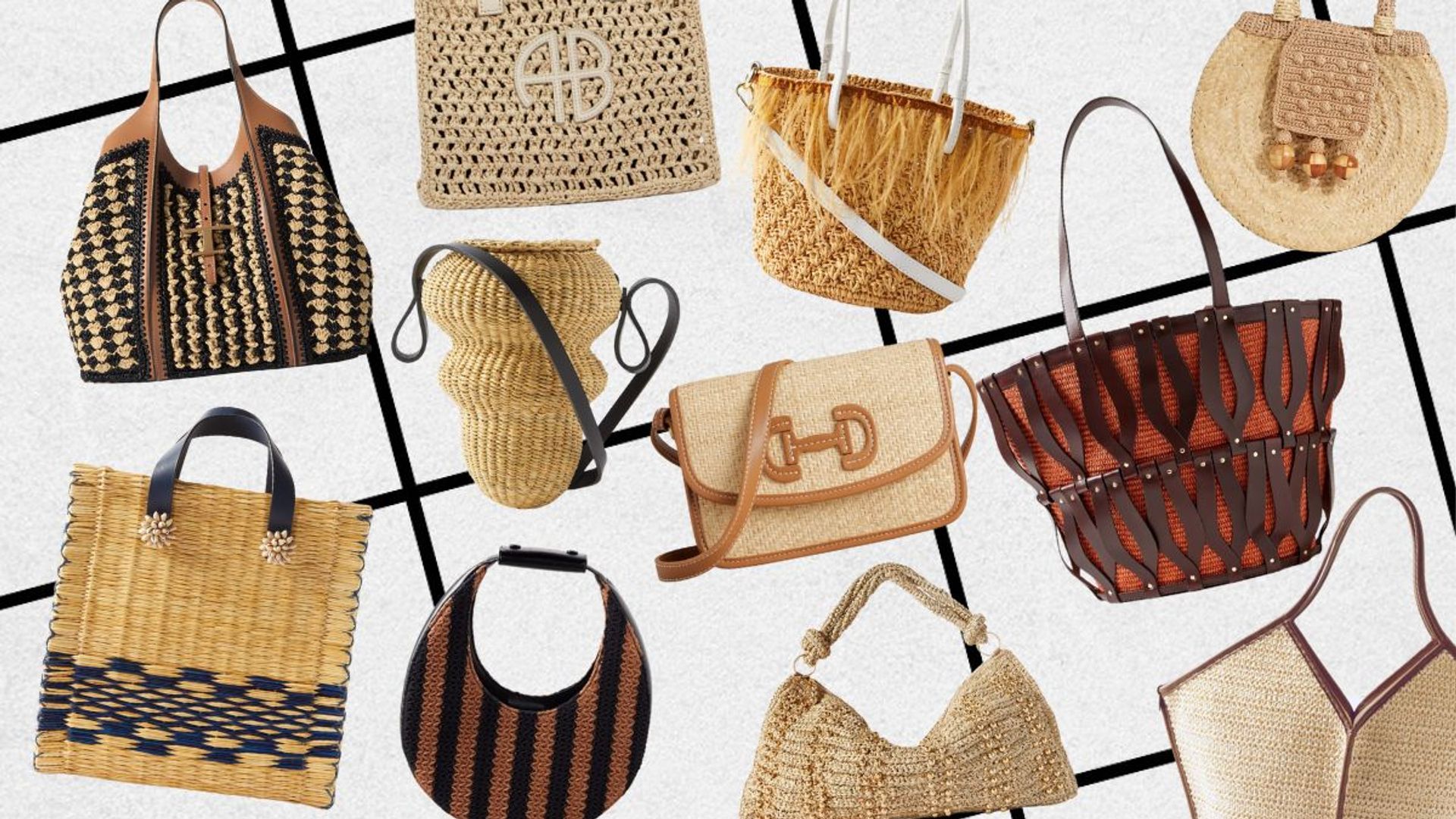 The 20 best raffia bags for summer 2024 and beyond | HELLO!