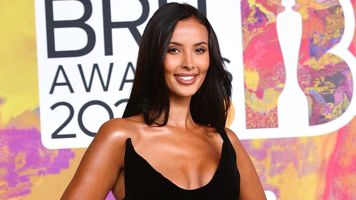 Maya Jama's plunging little black dress is a lesson in after-dark dressing