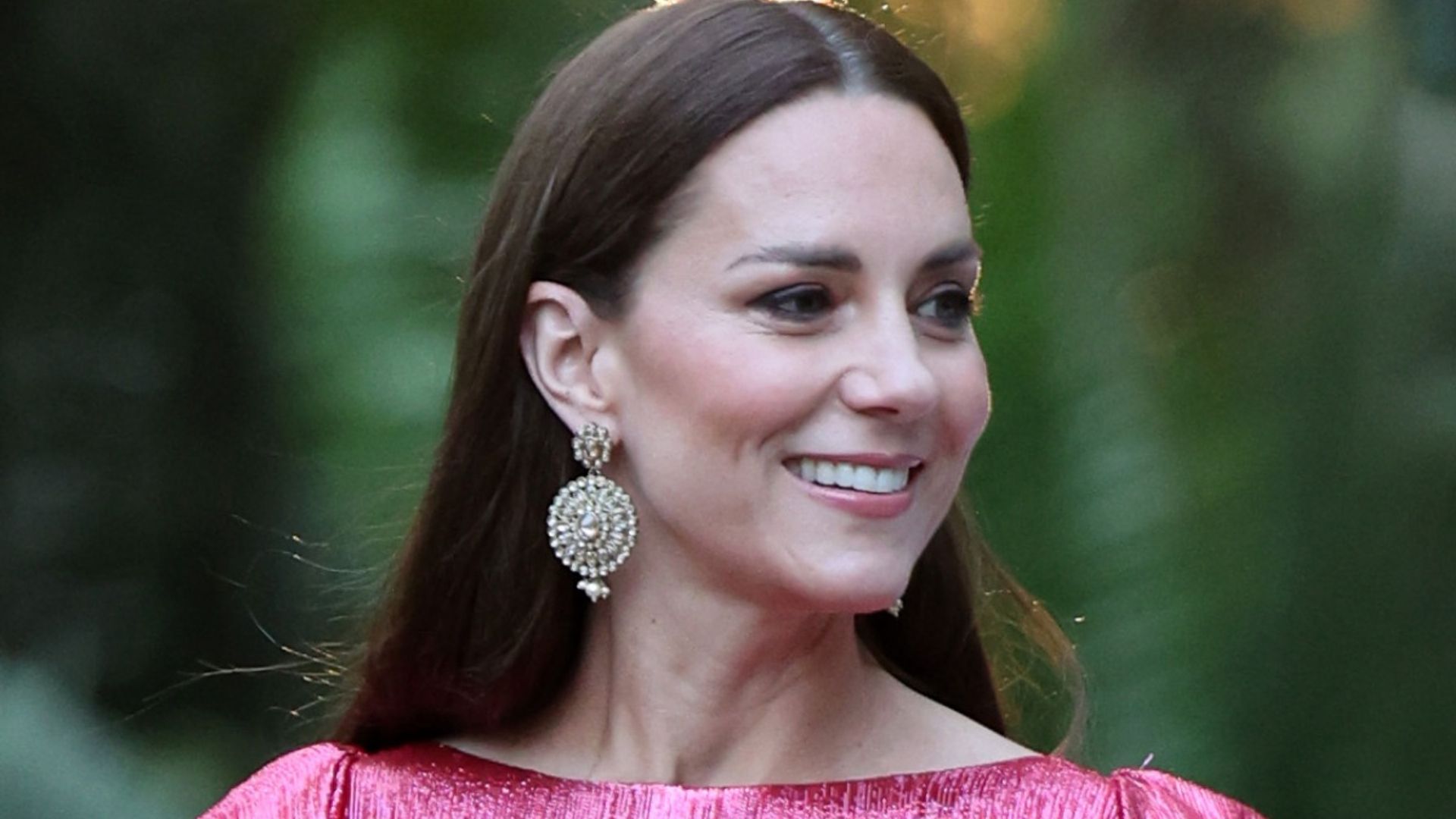 kate middleton pink gown