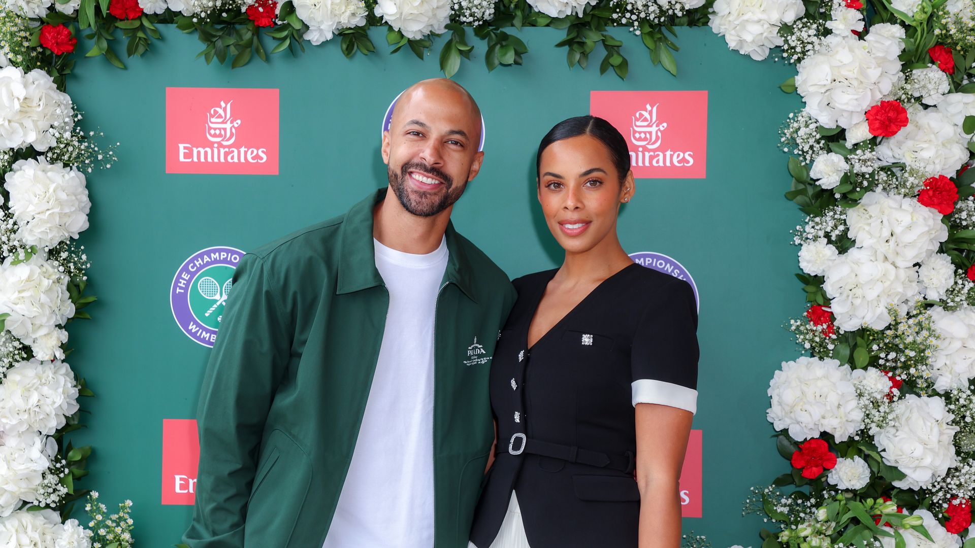 Rochelle and Marvin Humes at the HELLO x Emirates Luncheon