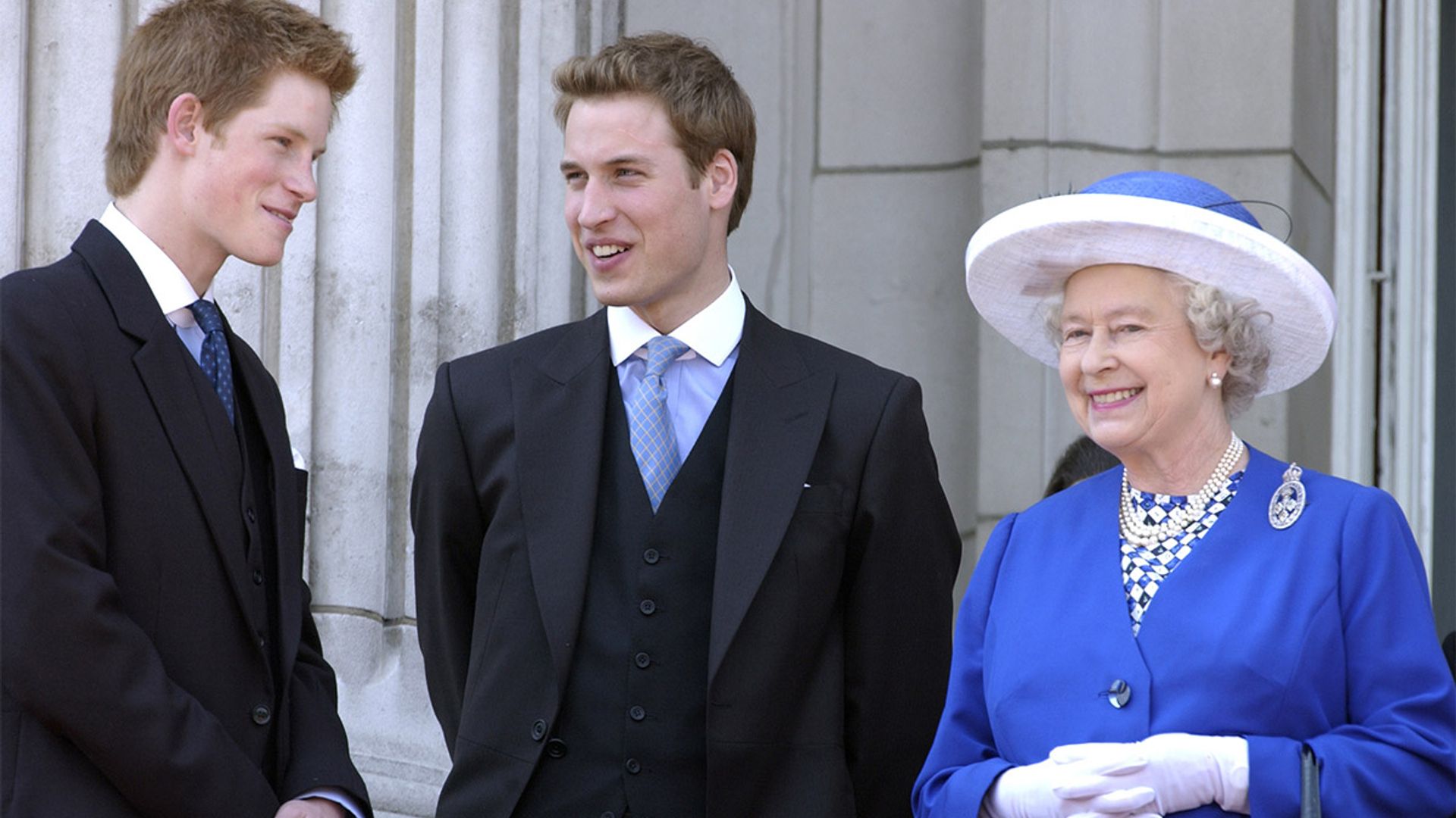 the queen prince harry prince william