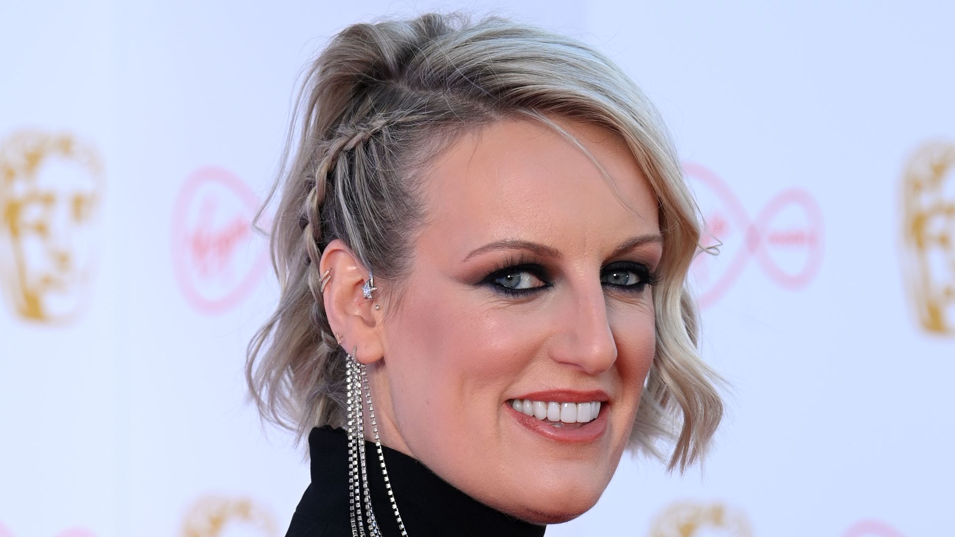 Steph McGovern on the red carpet