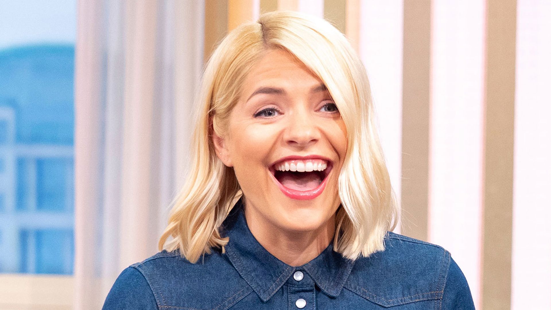 holly willoughby denim dress