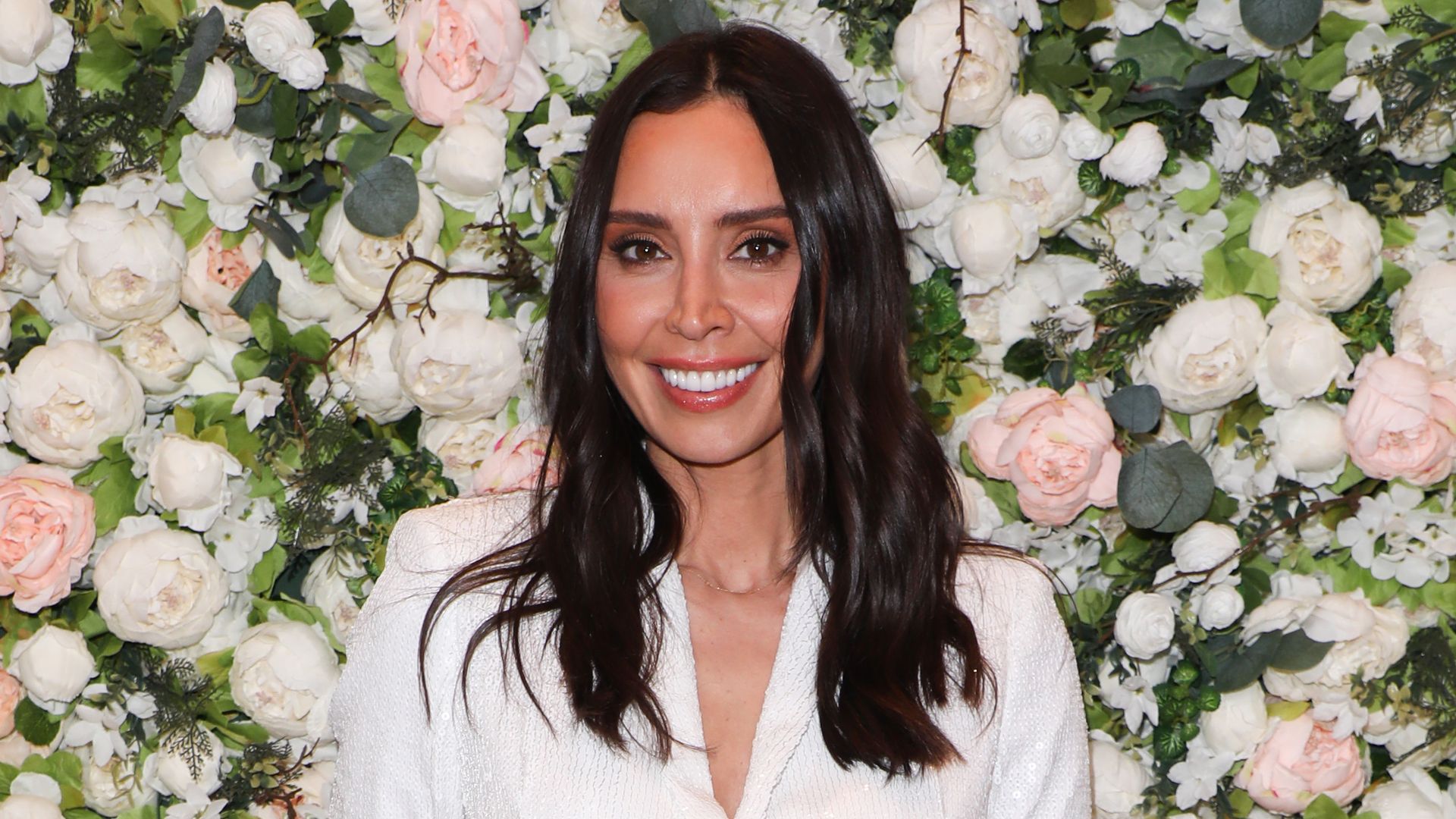 Christine Lampard attends the Christine Lampard x Wallis SS22 collection launch 
