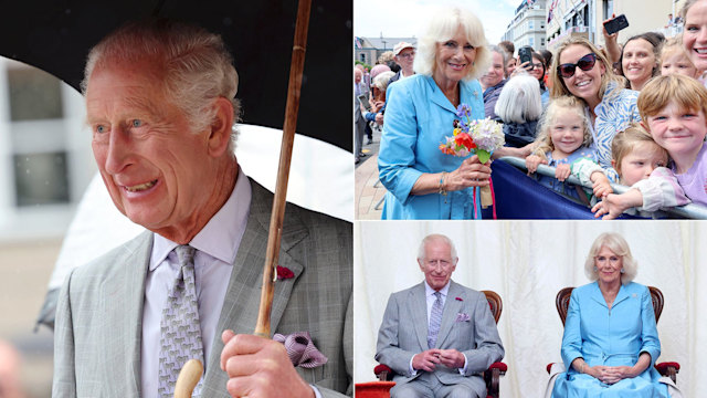 Charles and Camilla in Jersey