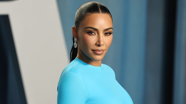 Kim Kardashian attends the 2022 Vanity Fair Oscar Party hosted by Radhika Jones at Wallis Annenberg Center for the Performing Art