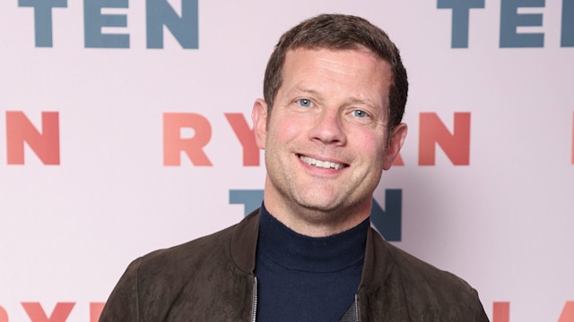 Dermot O'Leary in jacket and jumper