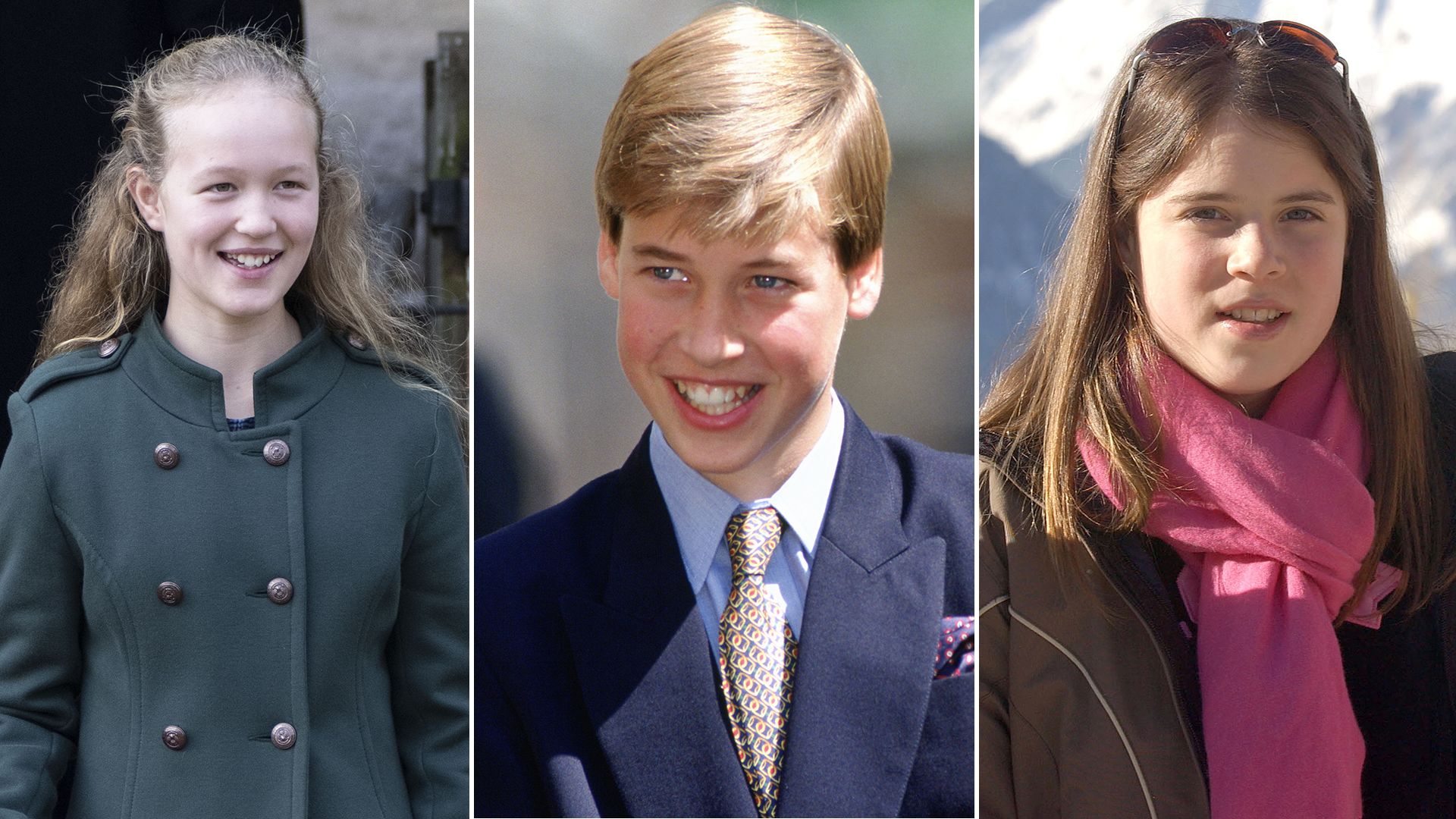 Savannah Phillips, Prince William and Princess Eugenie