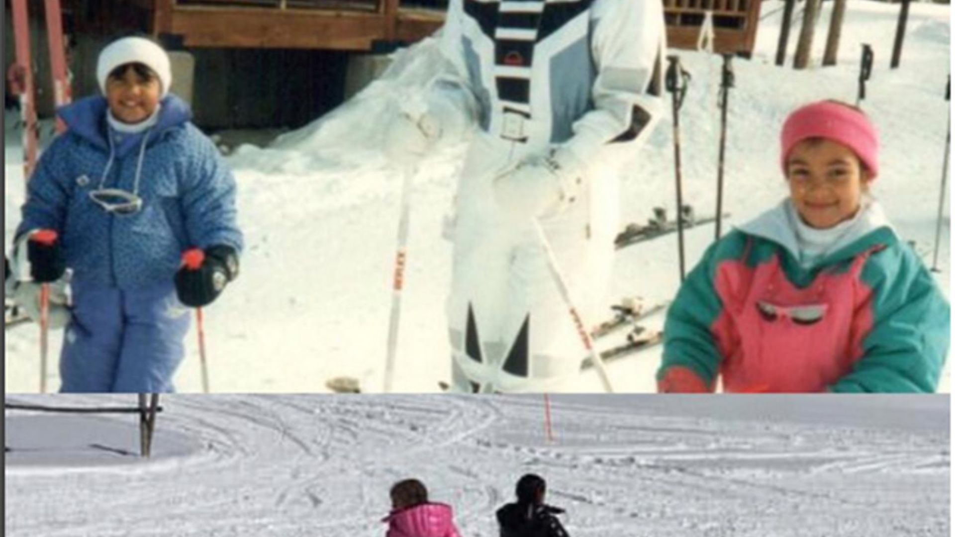 Kim Kardashian Shares Photos from Family Ski Vacation with All 4 Kids