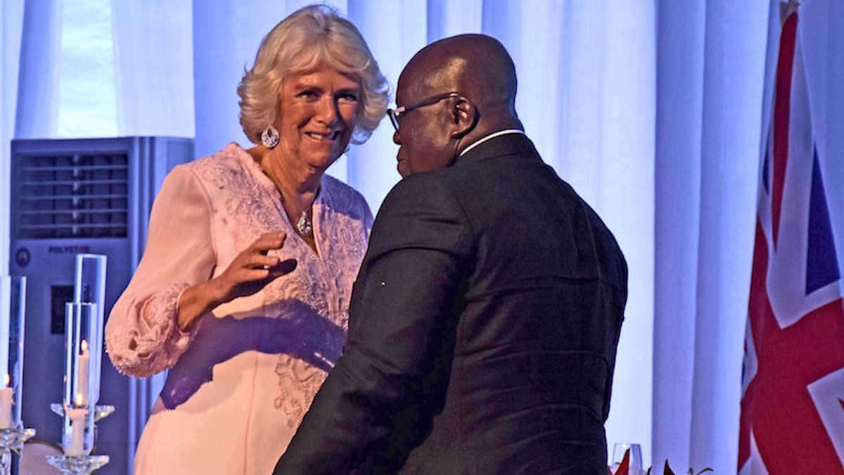 Prince Charles and Camilla show off their dance moves