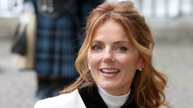 geri horner white coat speaking