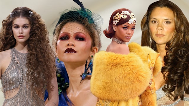 met gala beauty Kaia Gerber, Rihanna, Zendaya and Victoria Beckham 