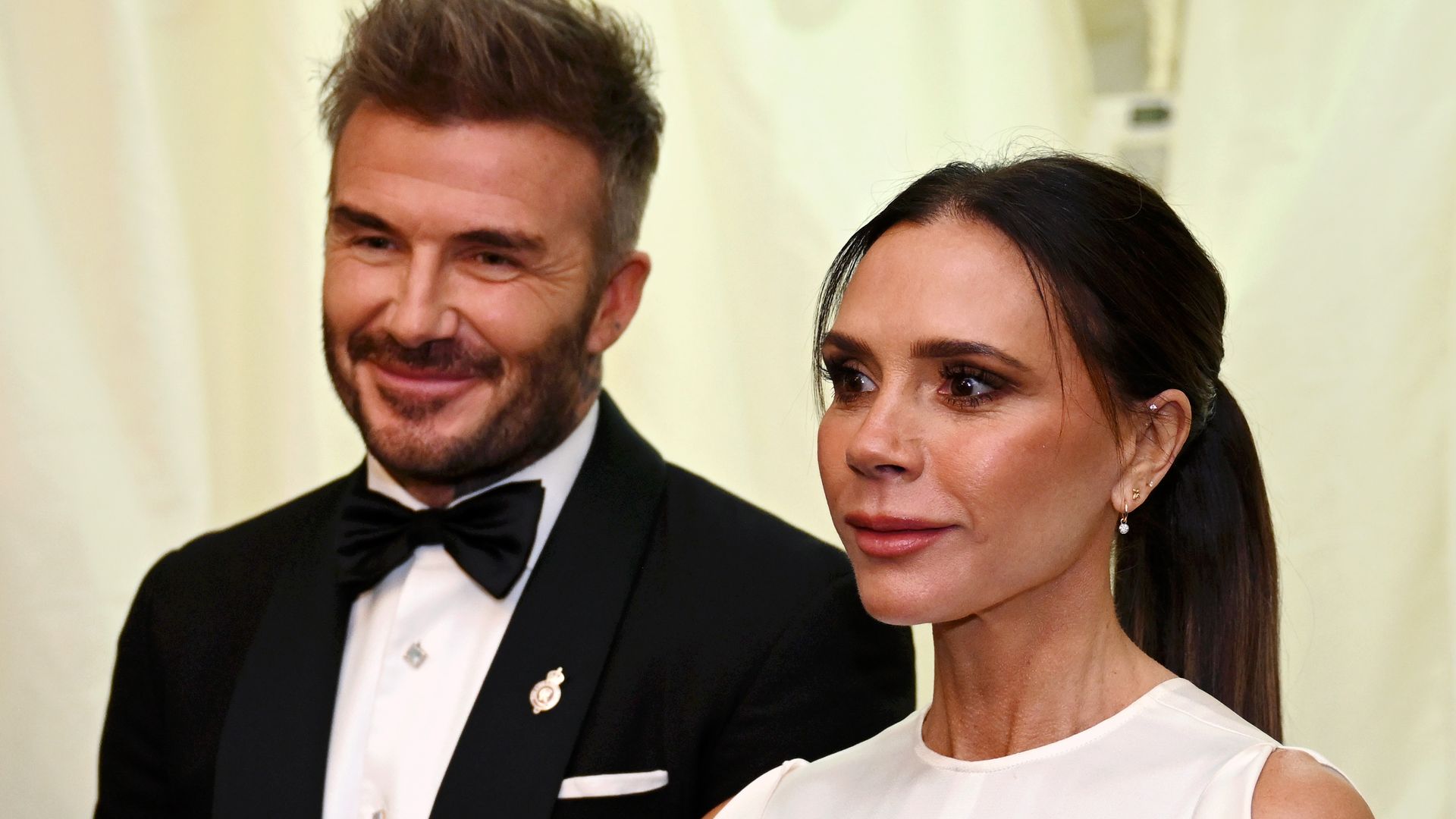 Victoria Beckham rocks sky-high ponytail to party with King Charles