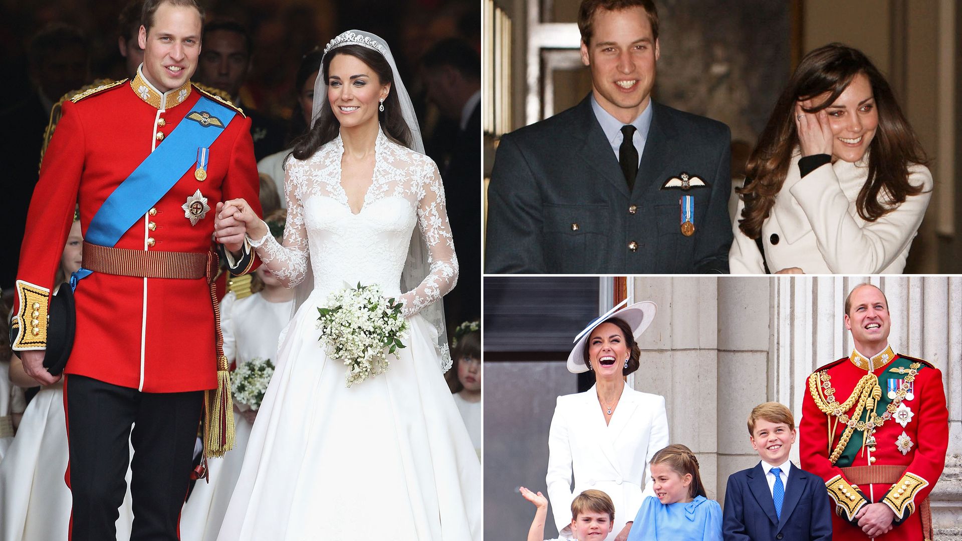 Prince William and Princess Kate's full relationship timeline - from uni students to family