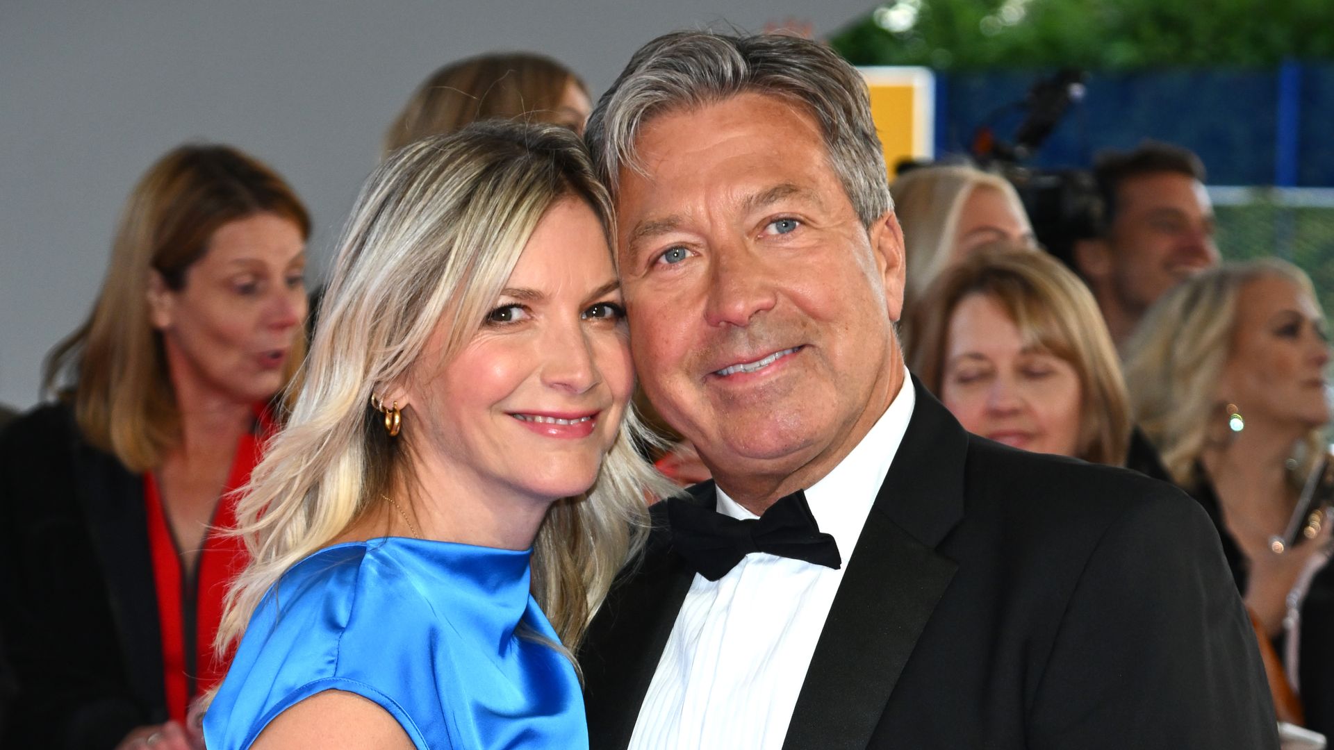 Lisa Faulkner and John Torode attend the NTAs 2024 at The O2 Arena on September 11, 2024 in London, England. 