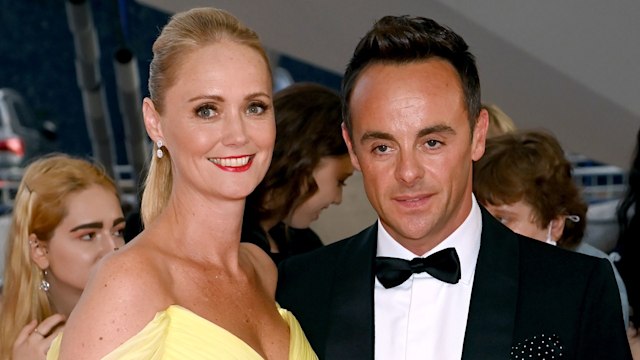 Anne-Marie Corbett and Ant McPartlin at the 2021 National Television Awards