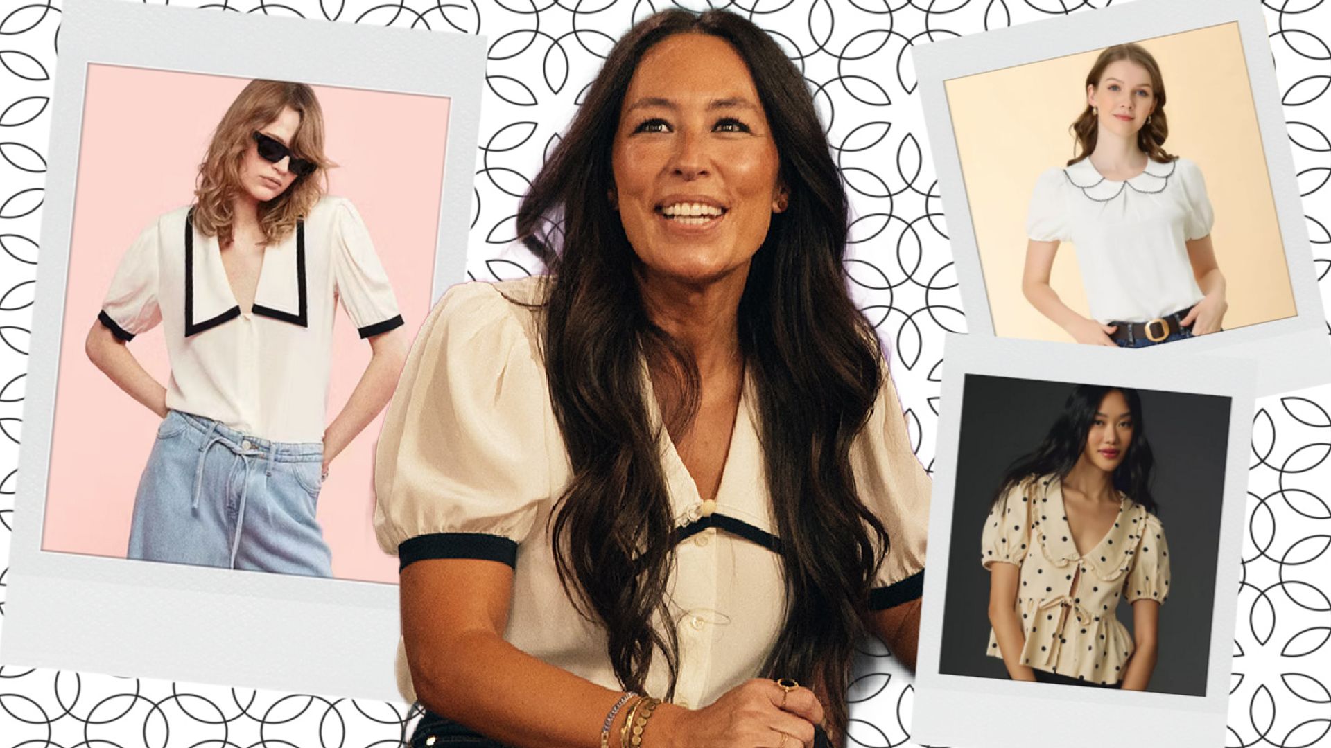 Joanna Gaines’ statement collar top is so cute that I tracked it down – and found the look for less