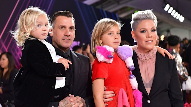 Pink, Carey Hart and their children