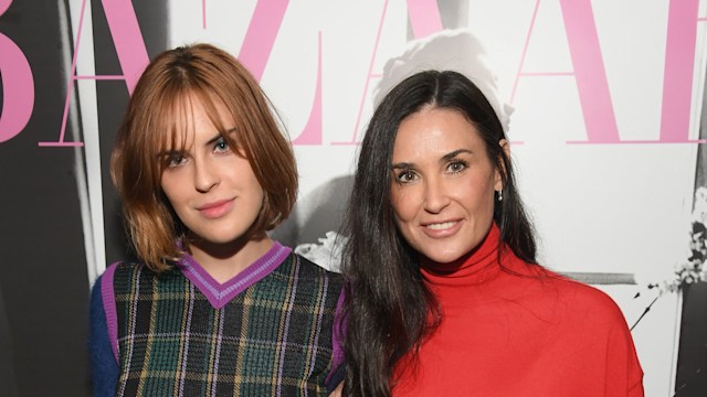Tallulah Belle Willis and Demi Moore attend Glenda Bailey's Book Launch Celebration at Eric Buterbaugh Los Angeles