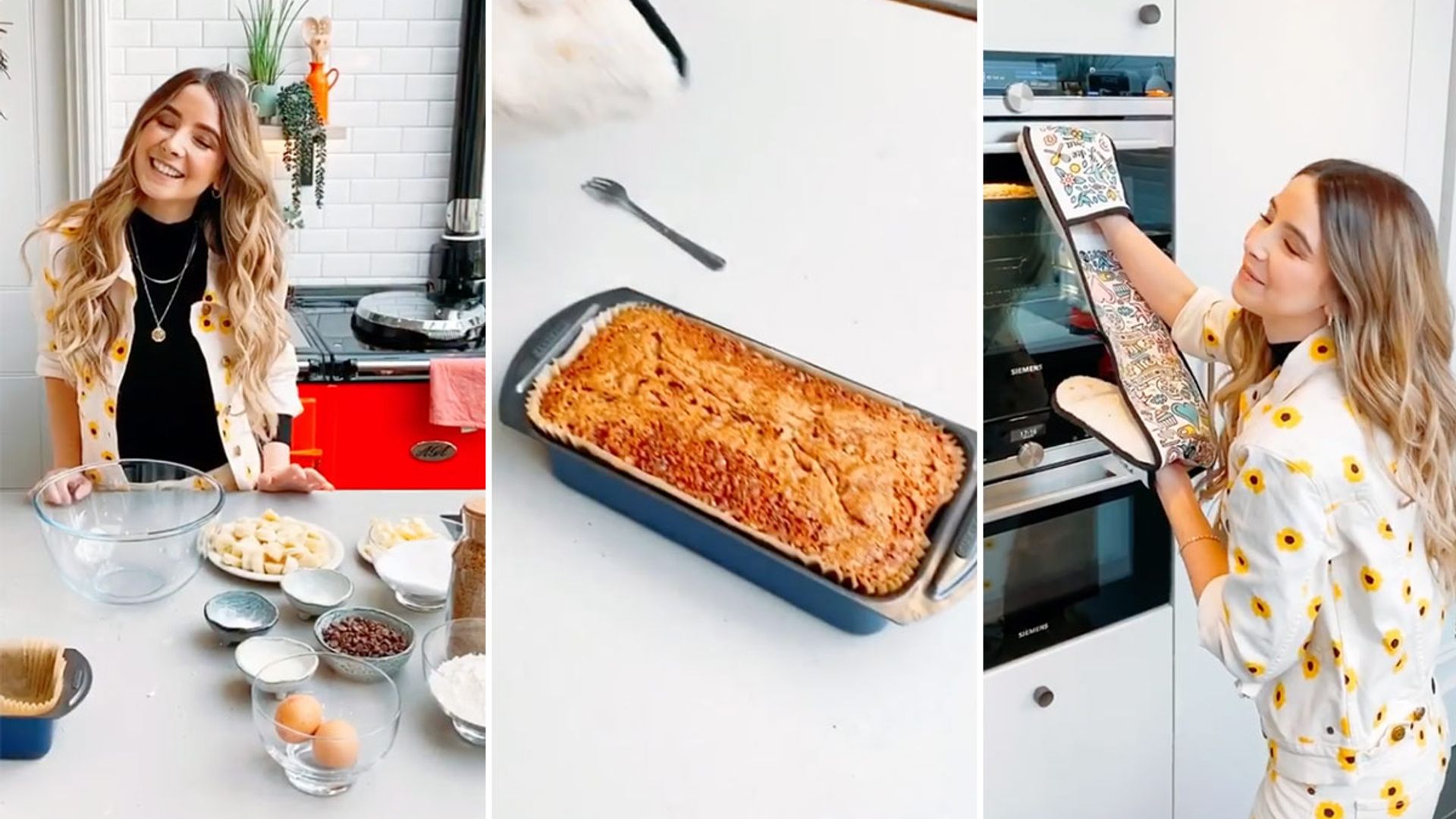 Zoella tweaked Mary Berry's banana bread recipe to perfection HELLO!
