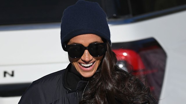 WHISTLER, BRITISH COLUMBIA - FEBRUARY 15: Meghan, Duchess of Sussex attends the Invictus Games One Year To Go Event on February 15, 2024 in Whistler, Canada. (Photo by Karwai Tang/WireImage)