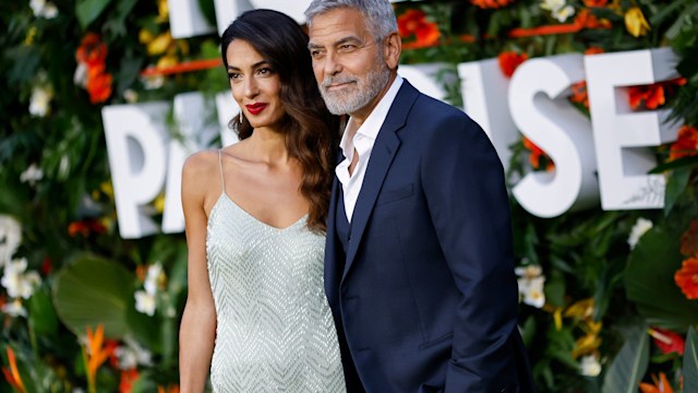 Amal and George at the World Premiere of Ticket to Paradise