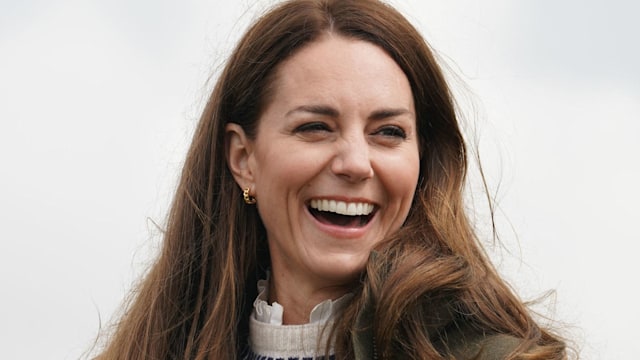 Princess Kate loves wearing her Fair Isle knitwear from Brora