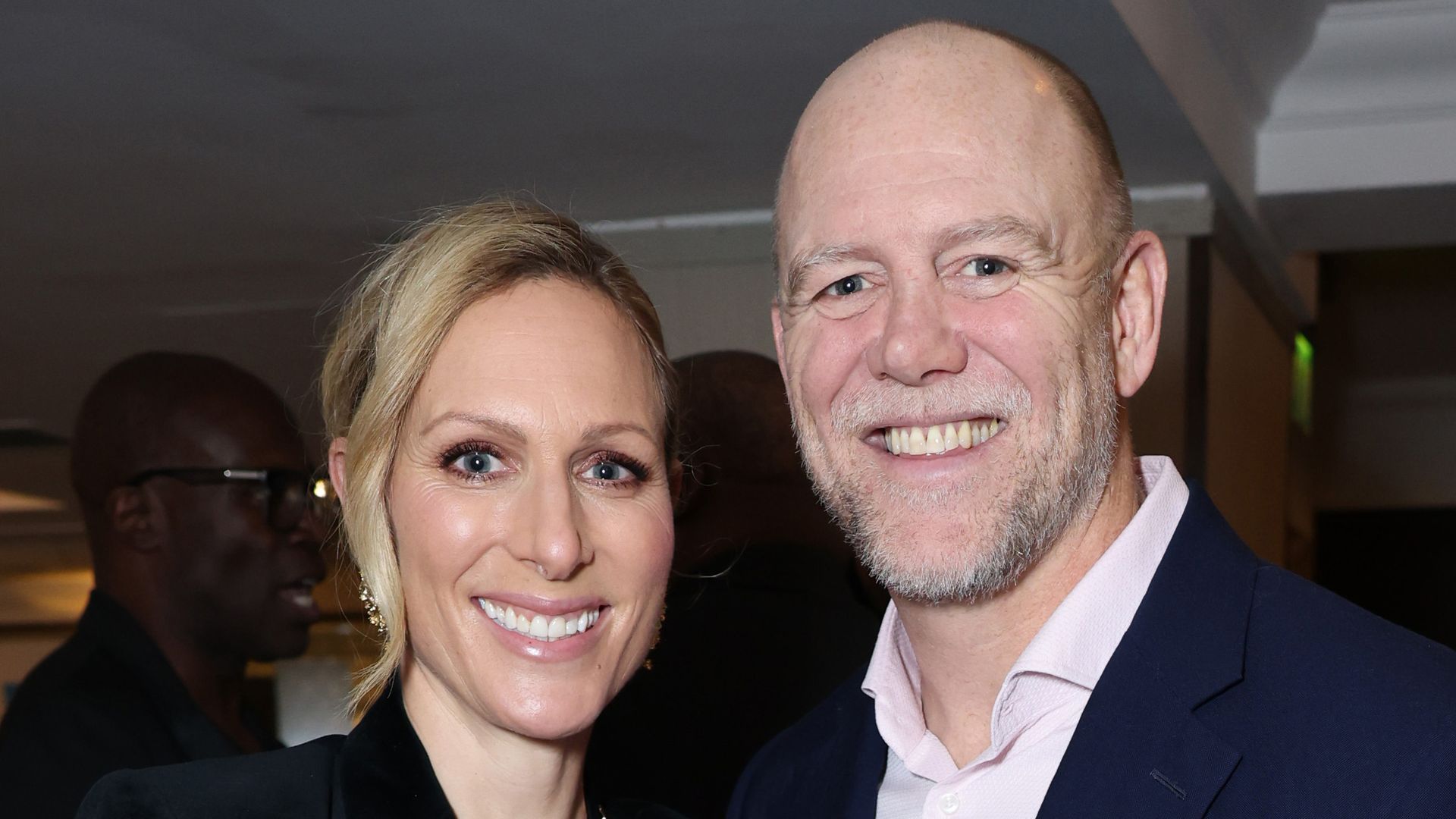 Zara Tindall oozes elegance in plunging power suit for date night with Mike