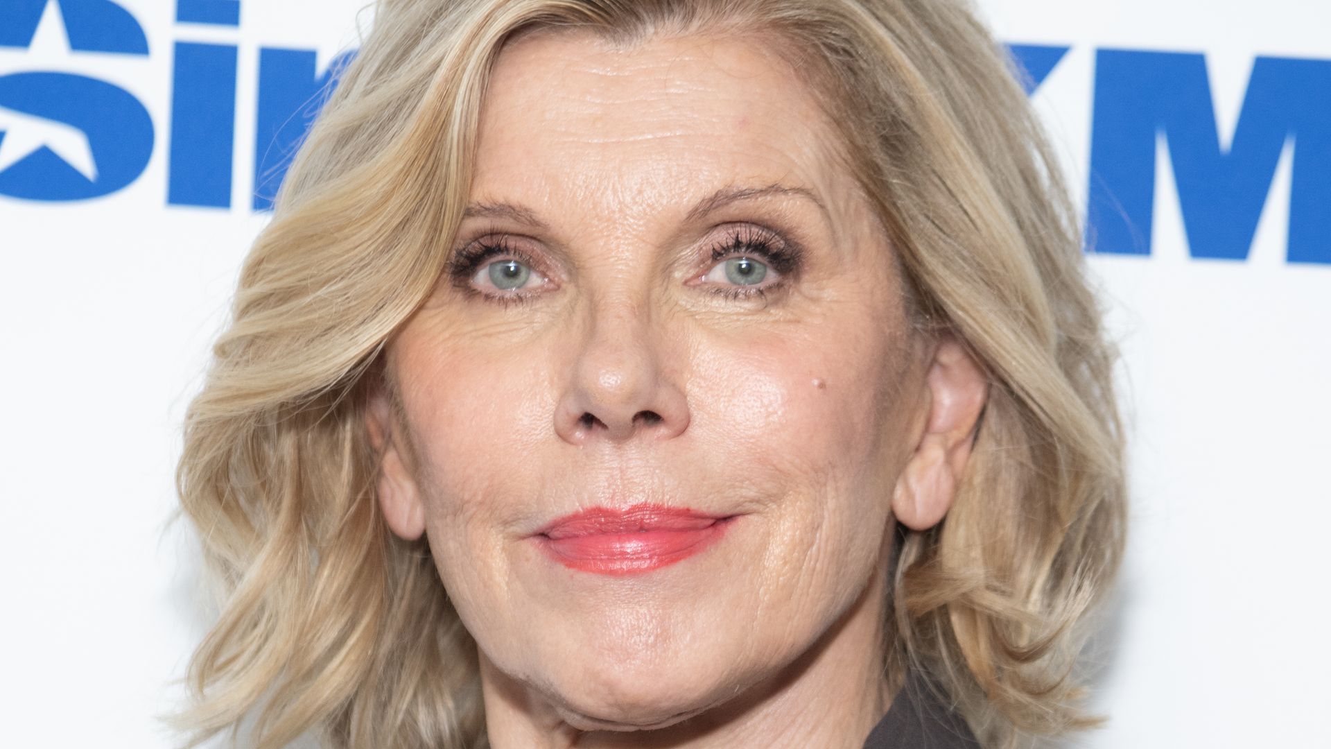Christine Baranski visits the SiriusXM Studios on July 30, 2025 in New York City.