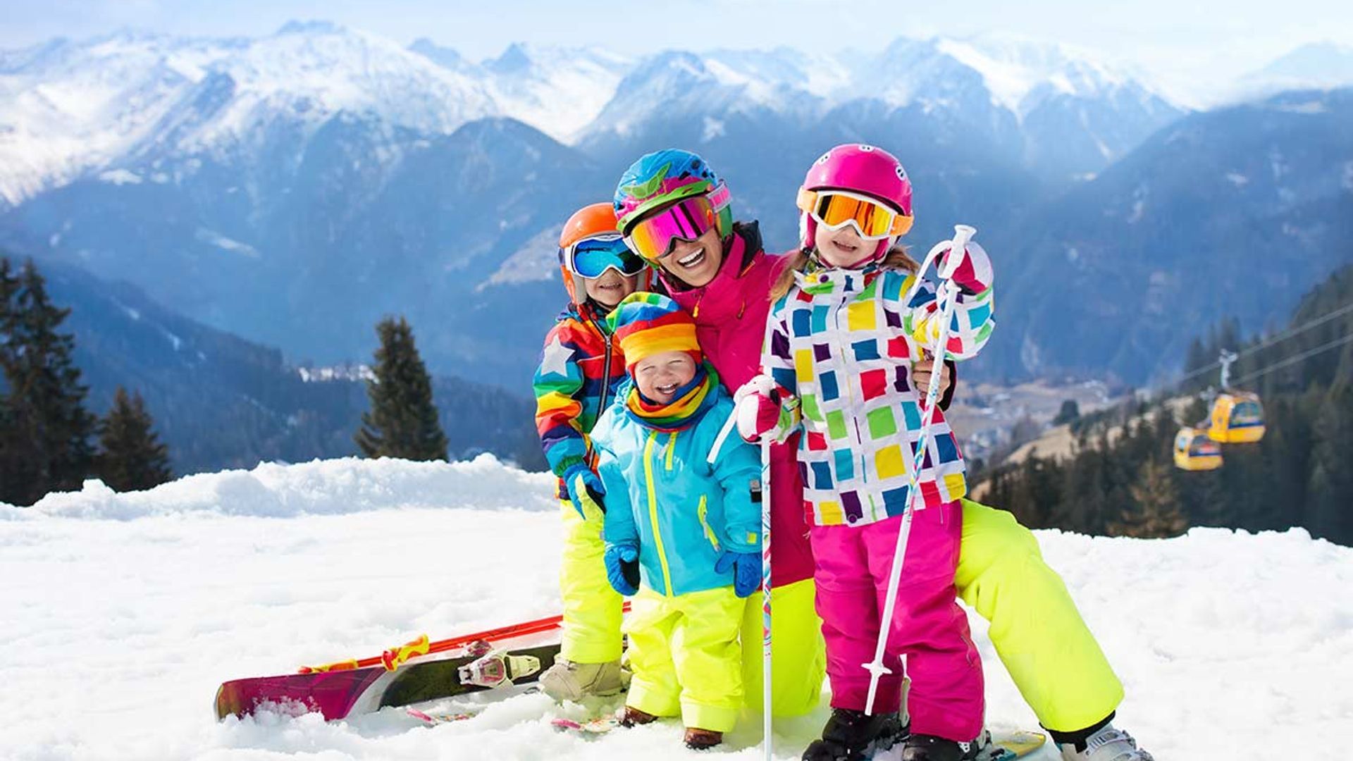 family ski holiday