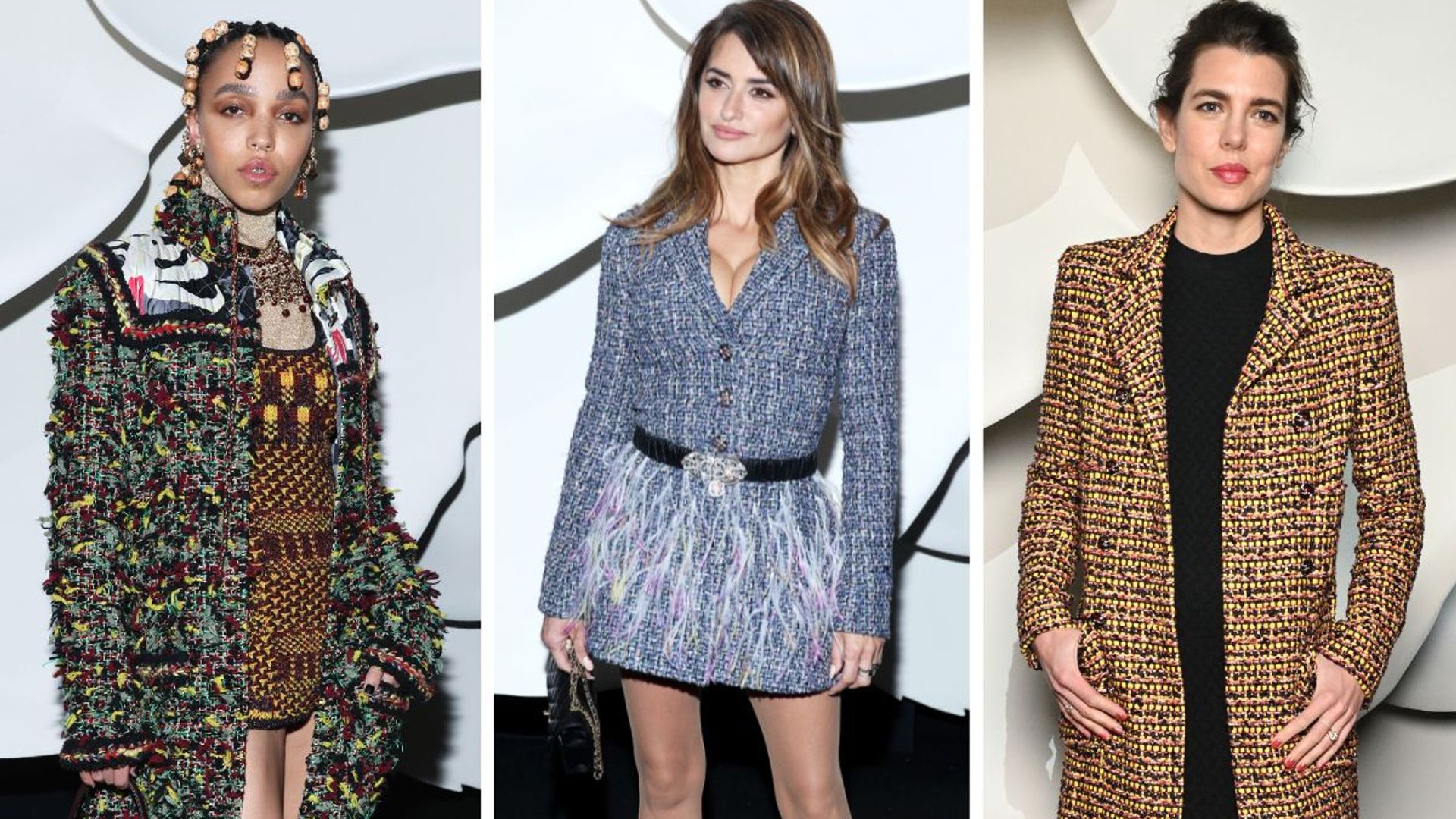 Penelope Cruz, Charlotte Casiraghi and FKA Twigs lead the glamour at the  Chanel show - see photos