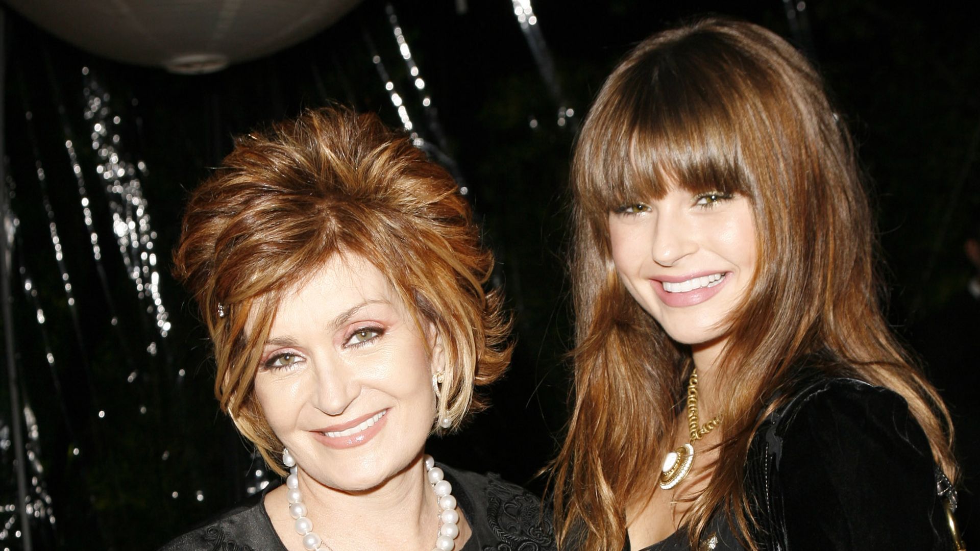 Sharon Osbourne and Aimee Osbourne