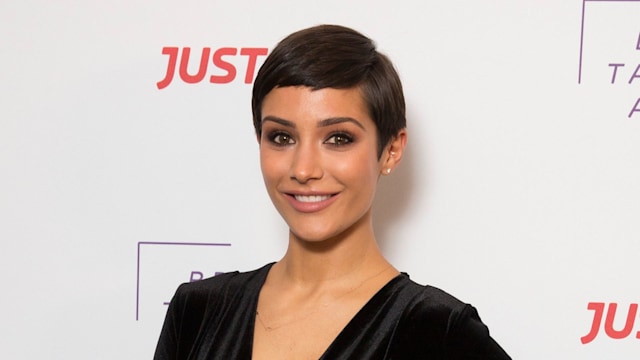 Frankie Bridge in black outfit