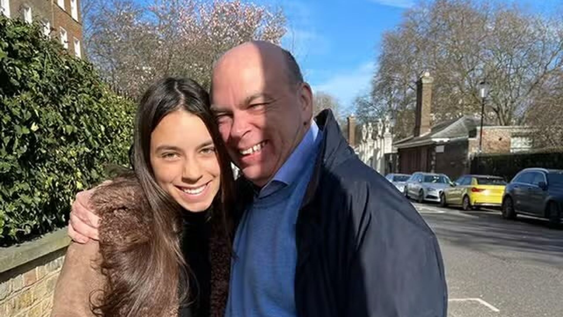 Mike Lynch with his daughter Hannah