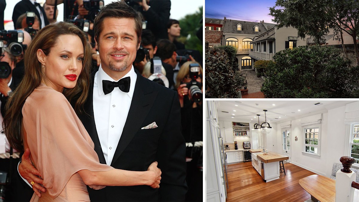 Inside Brad Pitt and Angelina Jolie’s rarely seen New Orleans home | HELLO!