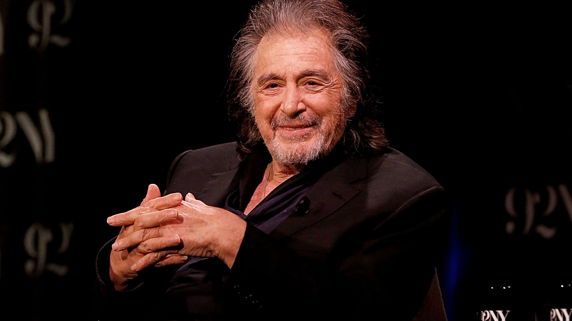 Al Pacino attends a conversation with Al Pacino at The 92nd Street Y, New York on April 19, 2023 in New York City. (Photo by Dominik Bindl/Getty Images)