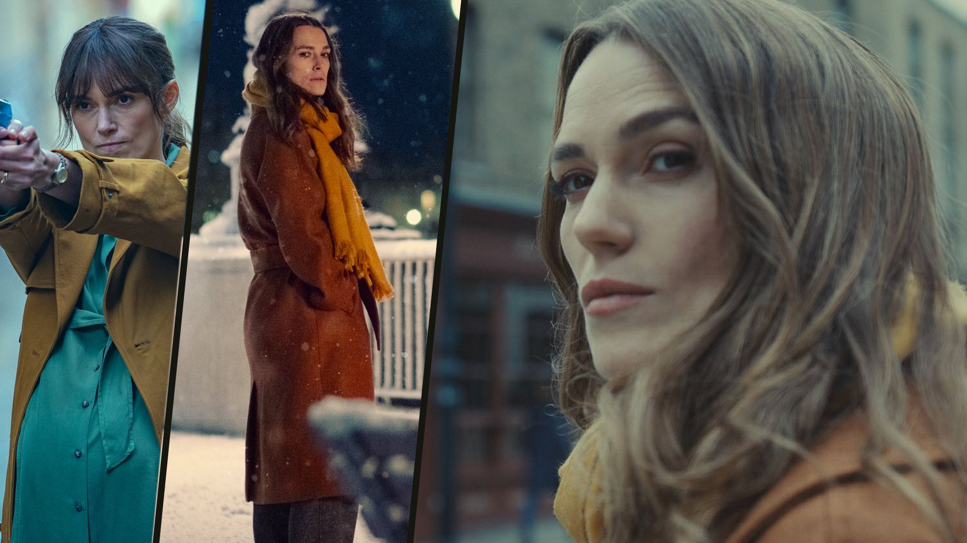 Want to recreate Keira Knightley's iconic winter outfits in Black Doves? Shop the looks for less