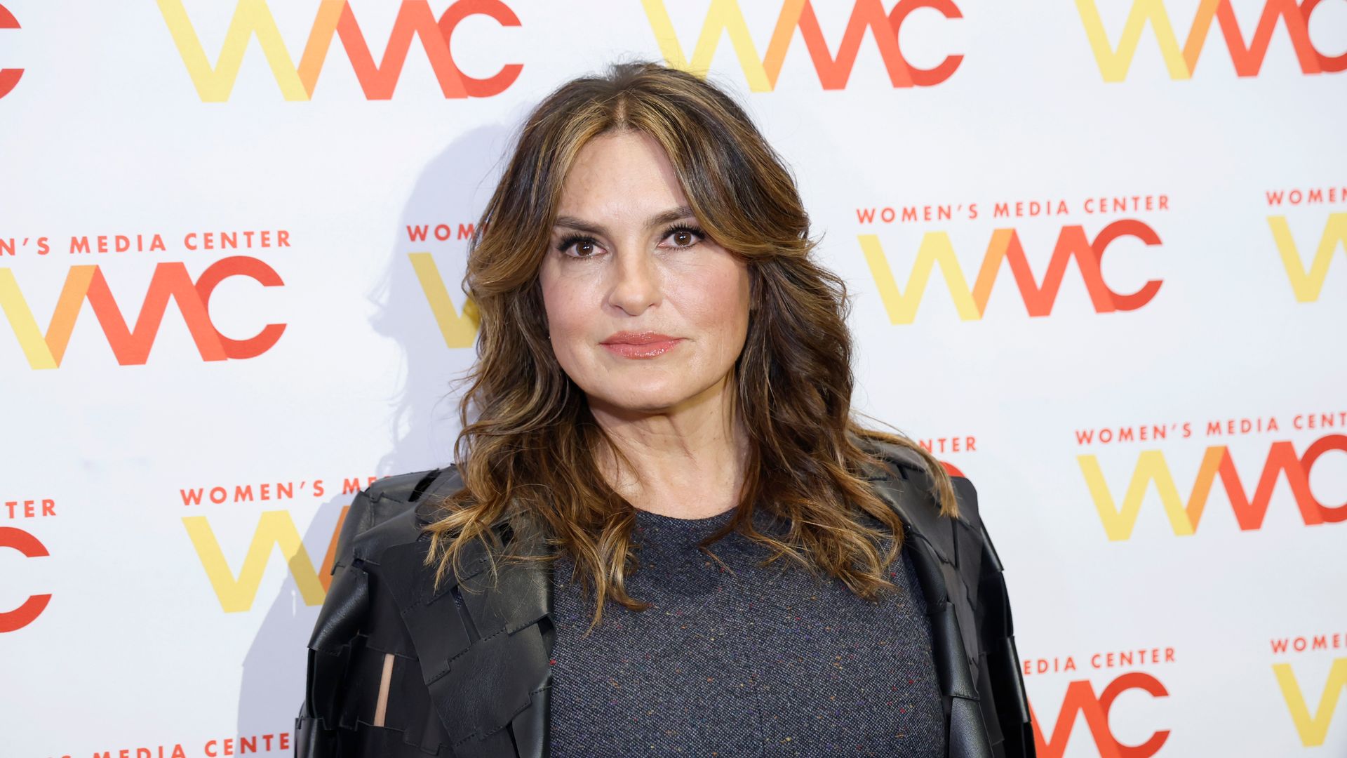 Mariska Hargitay attends The WMC 2023 Women's Media Awards at The Whitby Hotel on October 19, 2023 in New York City