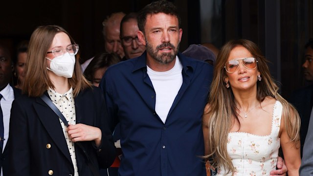 Jennifer – seen with husband Ben and stepdaughter Violet Affleck – has worn this Reformation dress two summers in a row