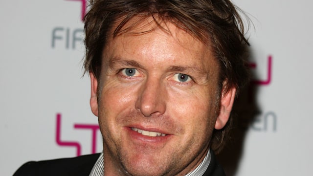 James Martin in black suit