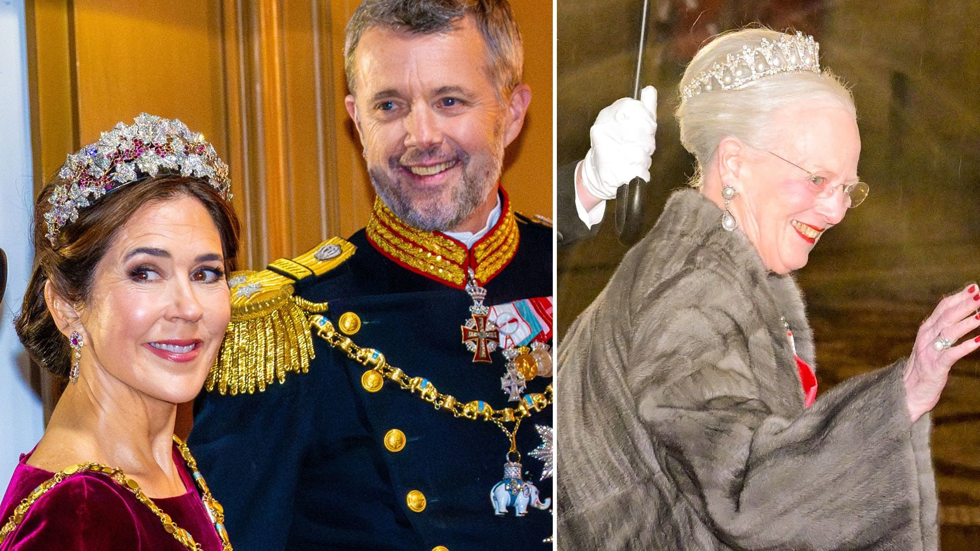 Crown Princess Mary of Denmark glitters in tiara in first outing with ...