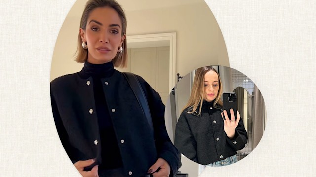 We try Frankie Bridge's H&M jacket