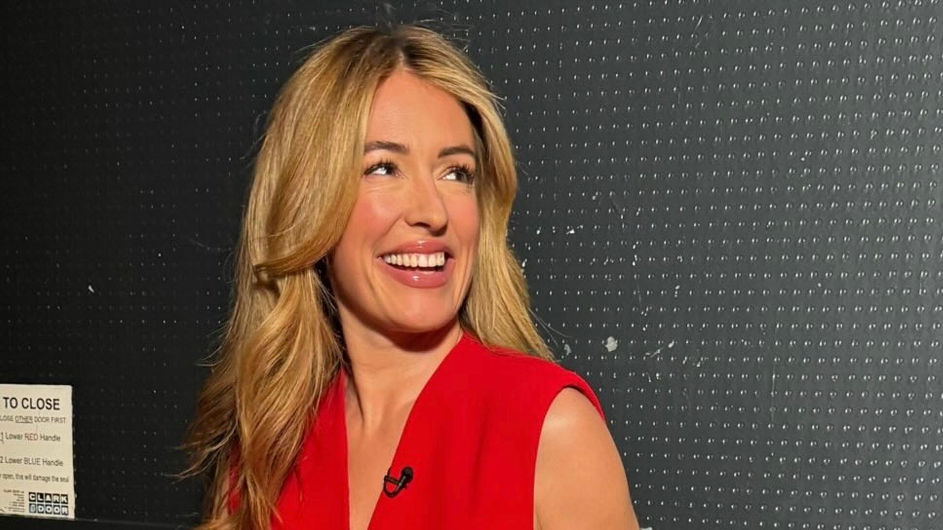 Cat Deeley looks unreal in sexy red trouser suit – and it’s from Zara