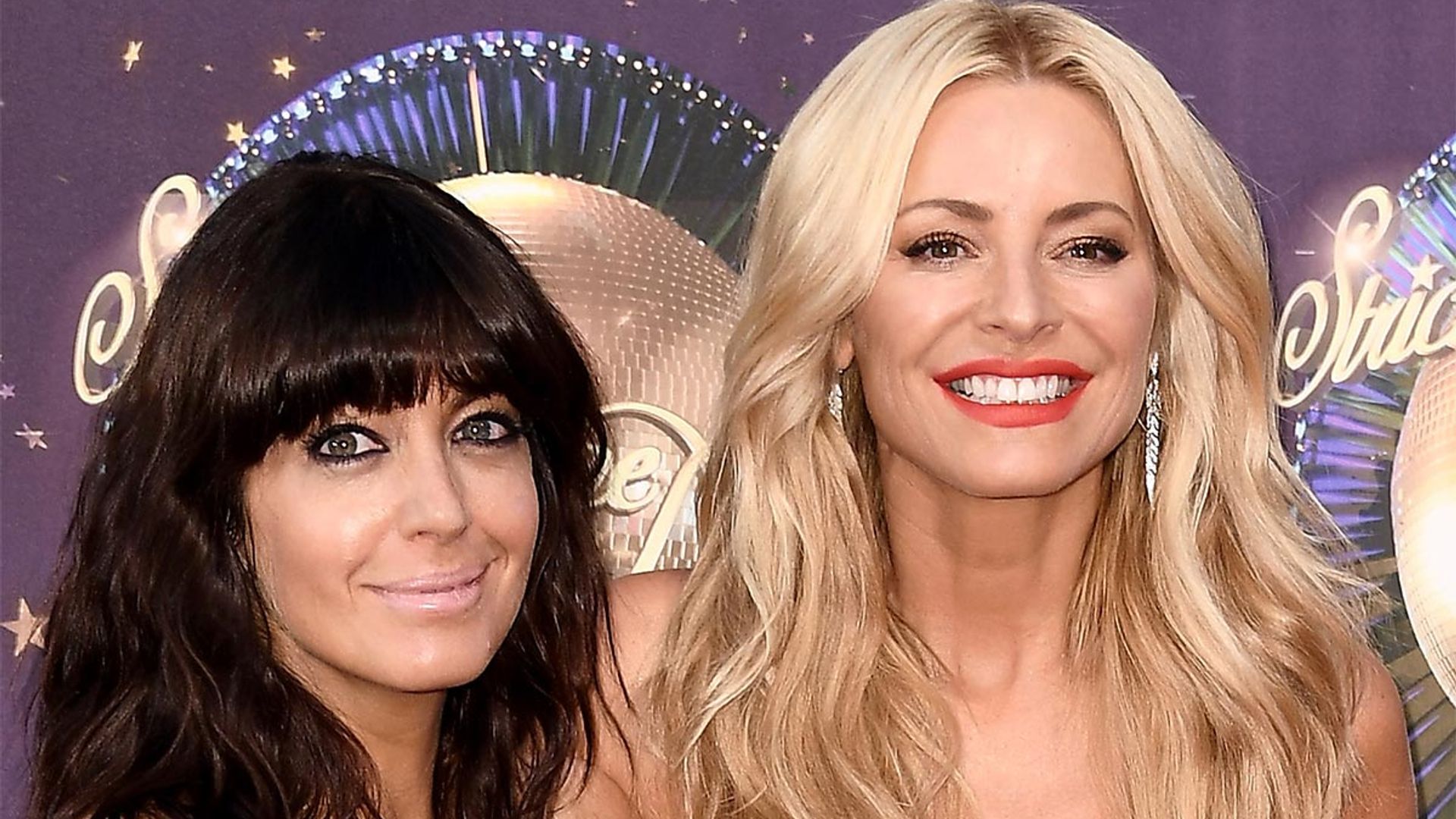 tess daly claudia winkleman white jumpsuit