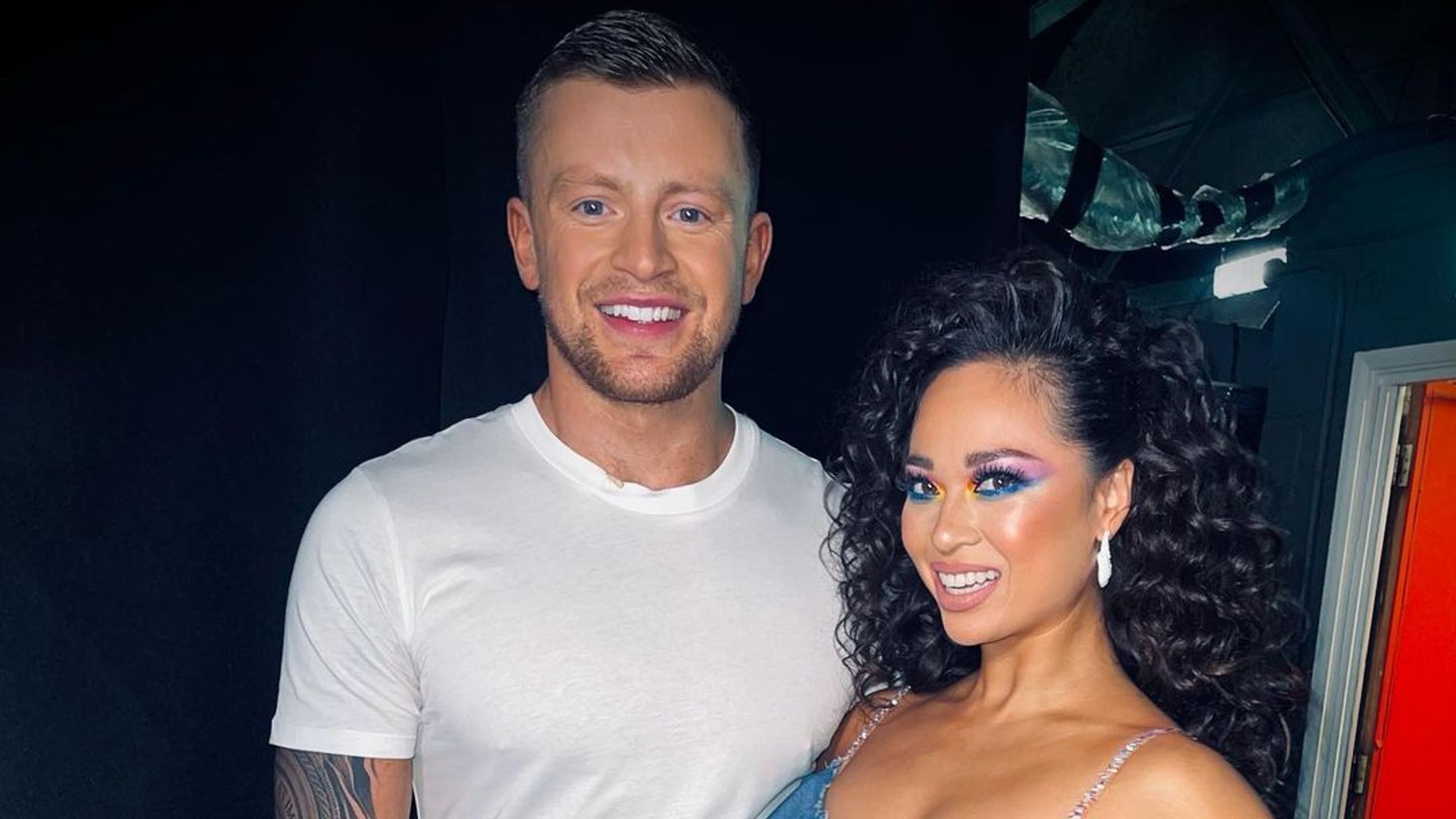 Katya Jones puts on united front with Adam Peaty’s family amid Strictly allegations