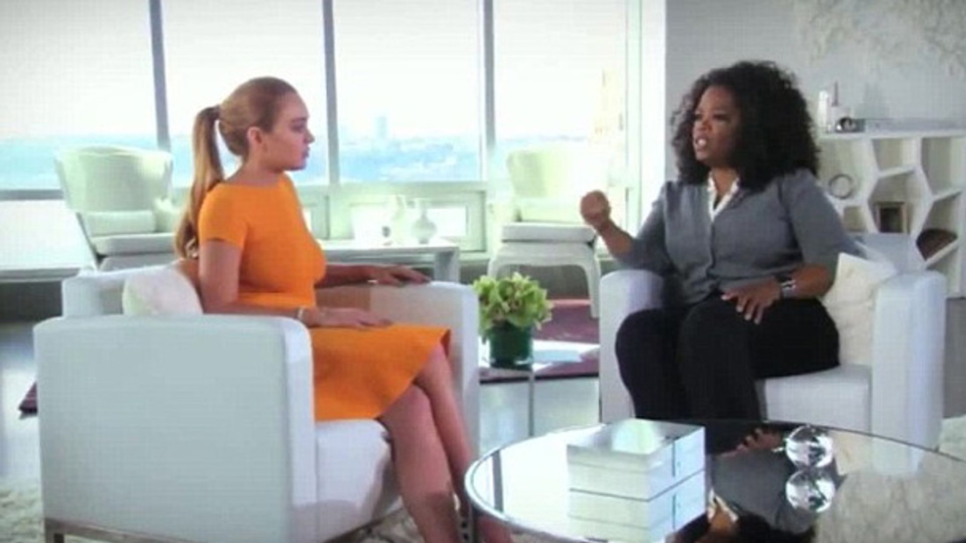 'I am an addict': Lindsay Lohan opens up during interview with Oprah