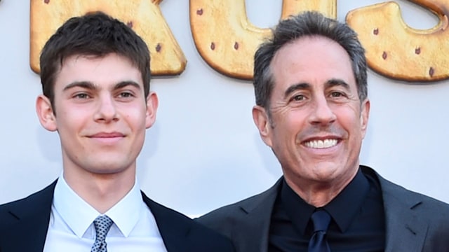 Shepherd Seinfeld with dad Jerry Seinfeld