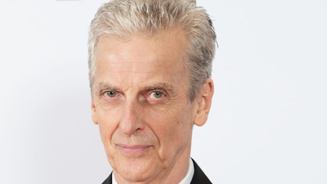 Peter Capaldi in a black tuxedo