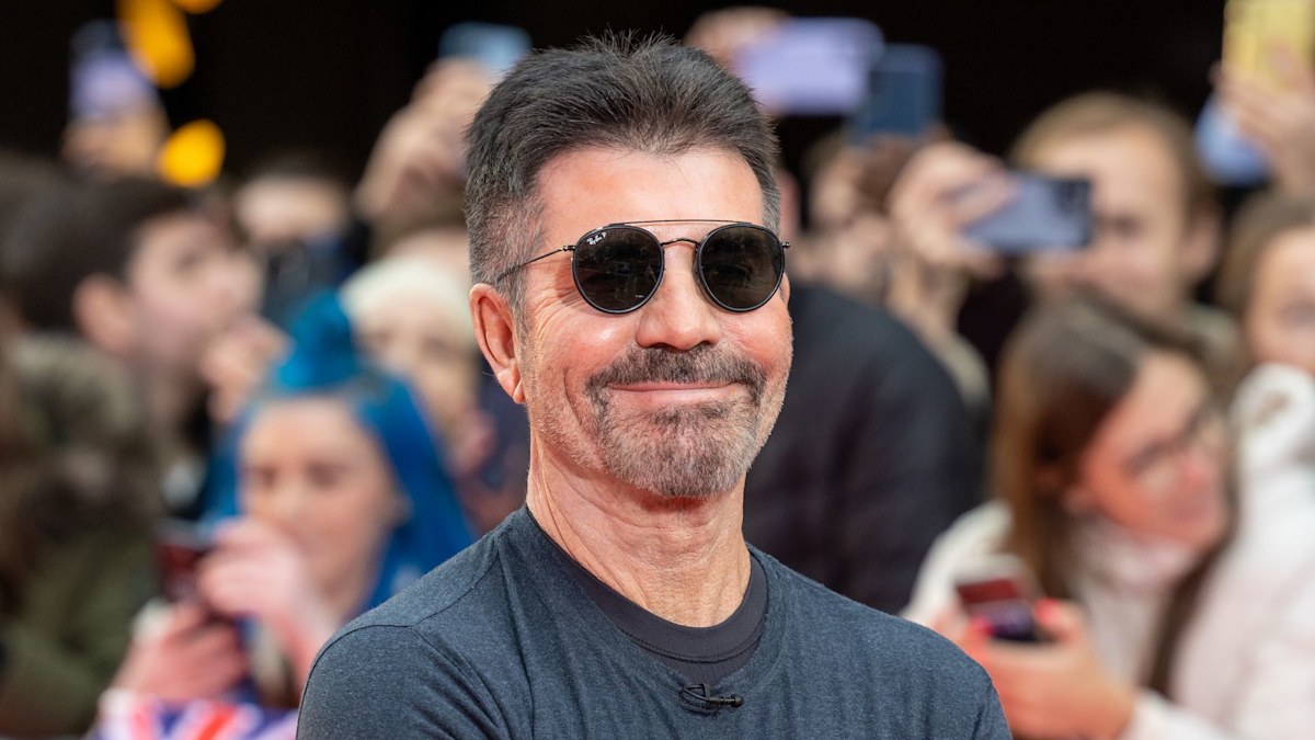 Simon Cowell looks unrecognisable with long hair you won't believe it