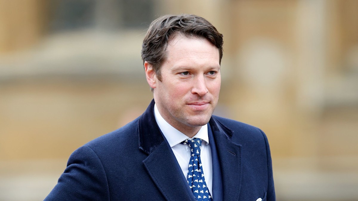 King Charles's equerry Lieutenant Colonel Johnny Thompson's private wedding with high society girlfriend
